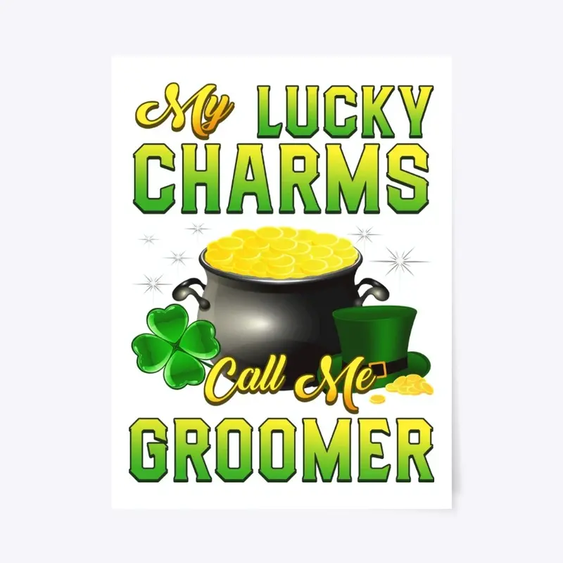 Lucky Charms Call Groomer St Patricks